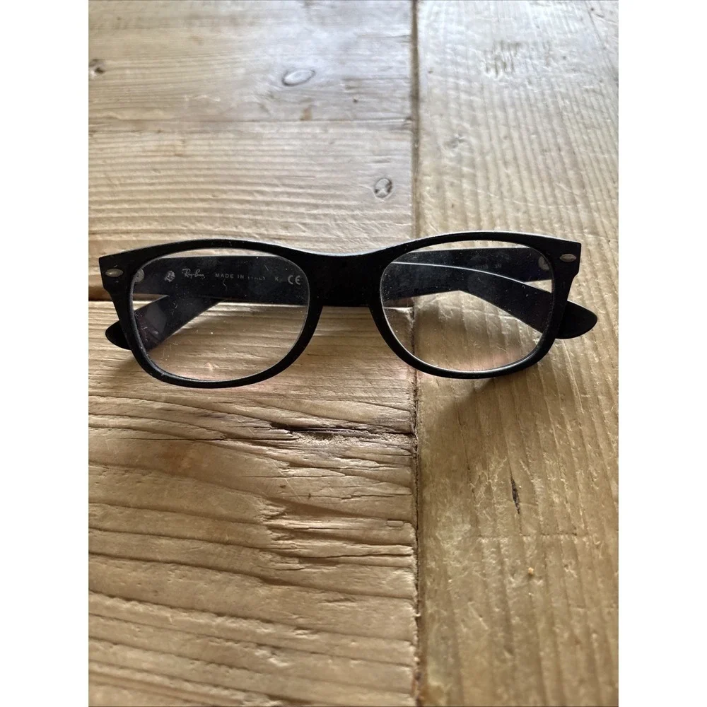 Ray-Ban RB2132 New Wayfarer Eyeglass Frames Matte Black 52-18 Read